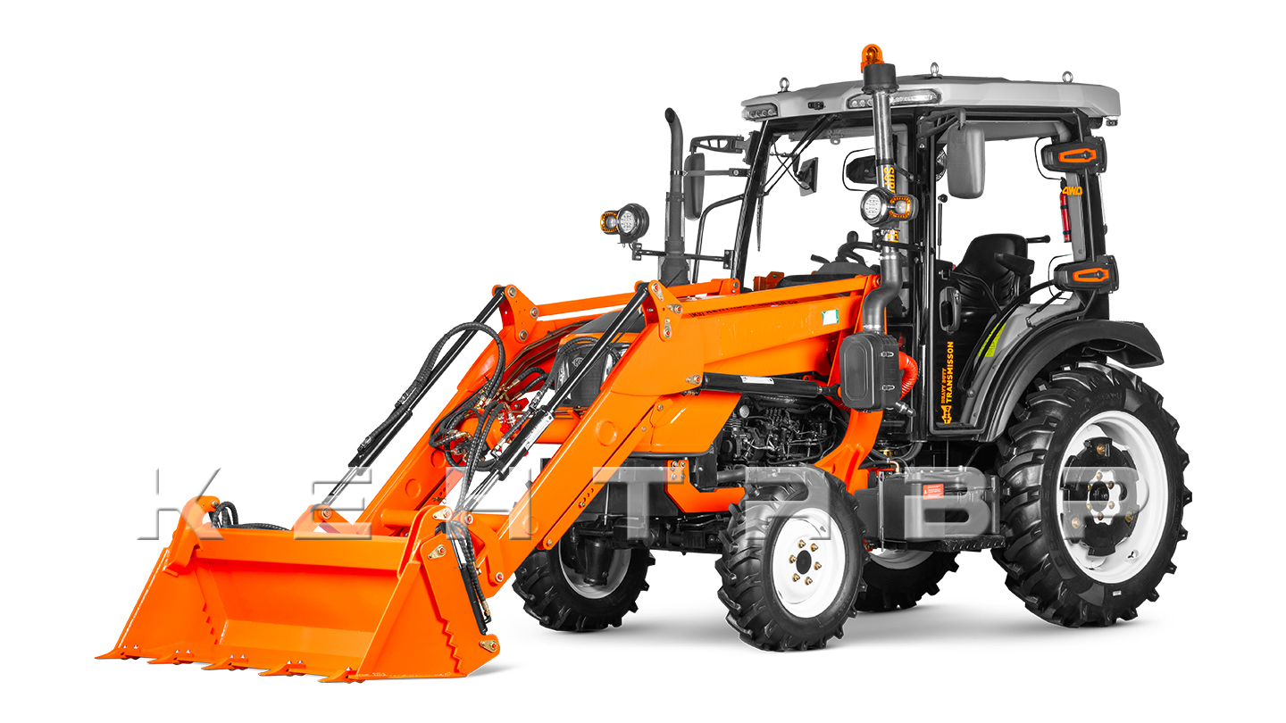 Фронтальный погрузчик Flagman | Флагман LONG Кентавр Т-654 G2 PRO-500 (челюстной c джойстиком)