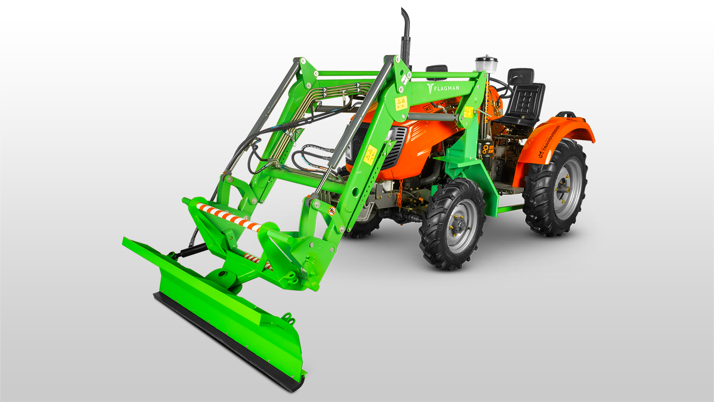 Фронтальный погрузчик Flagman | Флагман PRO Кентавр Т-244/254 PRO-500 (челюстной) 0