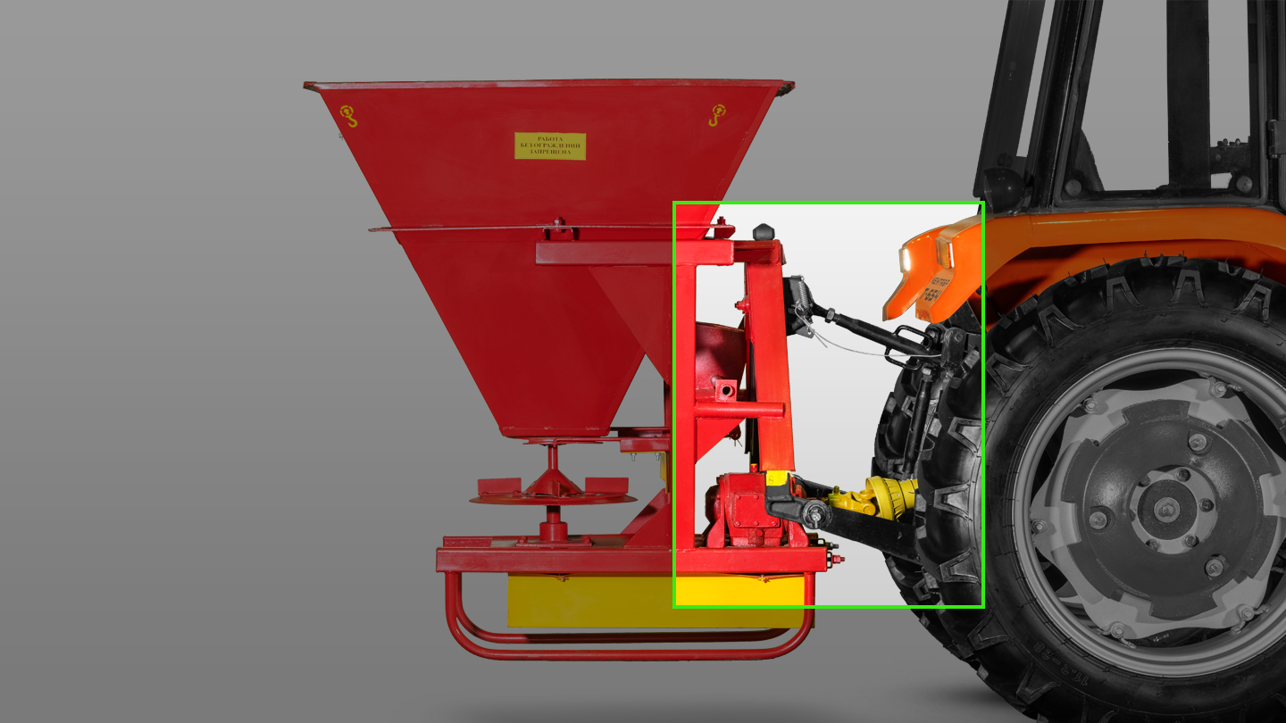 Разбрасыватель навесной Лидсельмаш Л-116-01 (450 л) 0