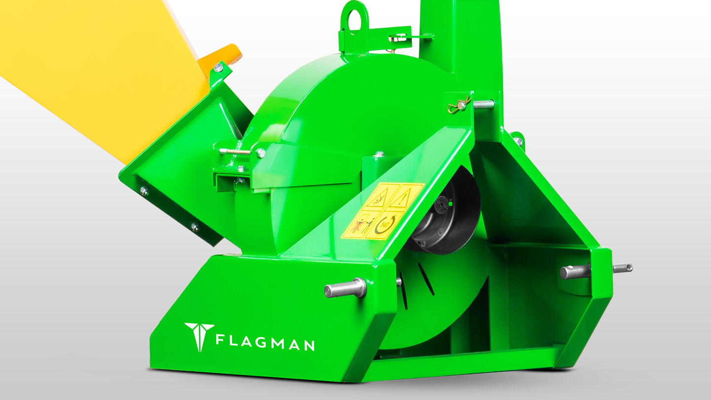 Измельчитель веток коммунальный Flagman | Флагман BX 42S + (кардан 120см/6х6/усиленный/со шпонкой) 0