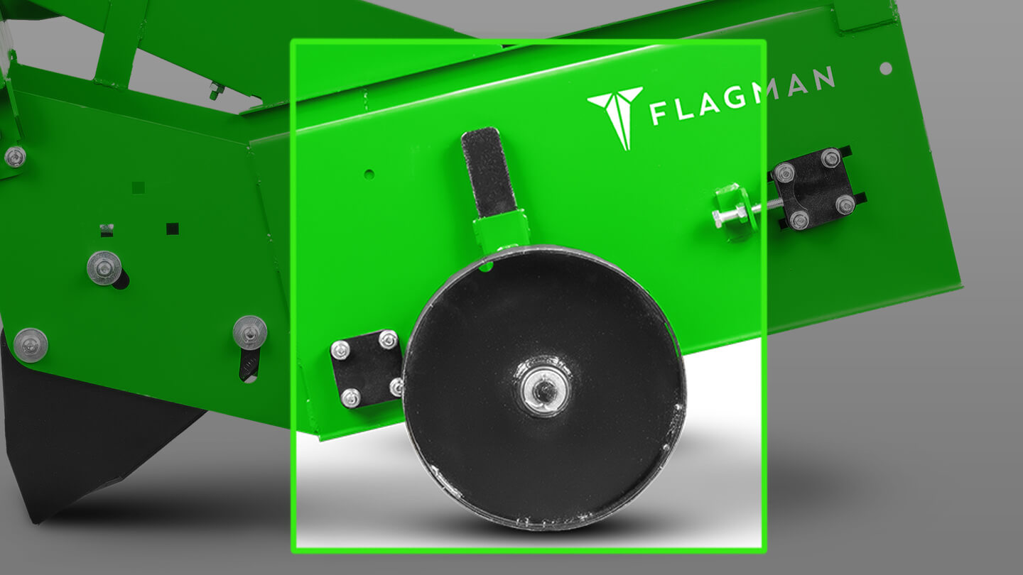 Картофелекопалка Flagman | Флагман 2-540 короткая без смещения + (кардан 72см/6х6) 0