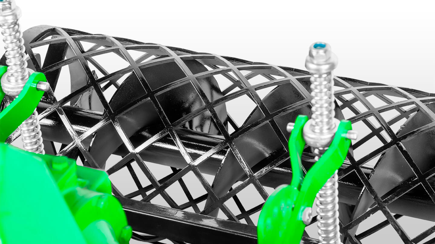 Каток сетчатый для почвофрезы Flagman | Флагман PRO 1850 (1,85 м) 0