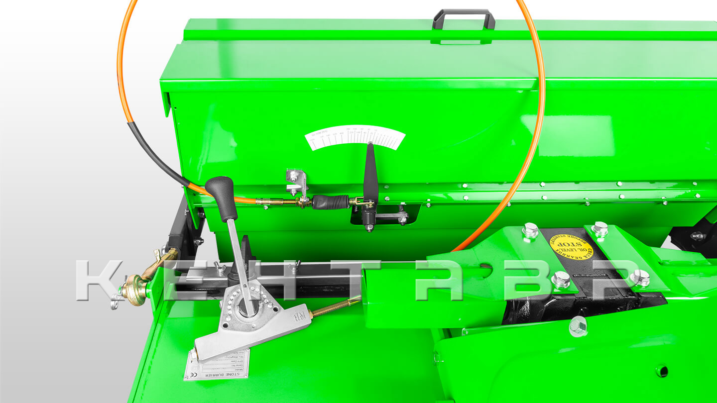 Стоунбурьер с бункером и катком Flagman | Флагман SB125B (1,25 м)