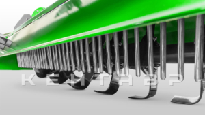 Стоунбурьер с бункером и катком Flagman | Флагман SB125B (1,25 м)