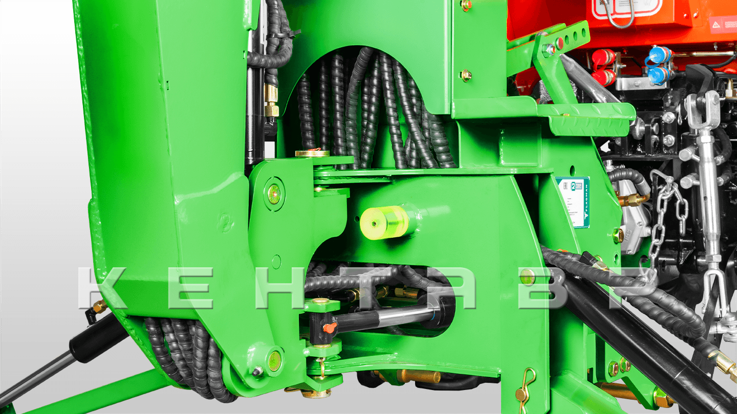 Навесной экскаватор Flagman | Флагман LW6 + захват механический