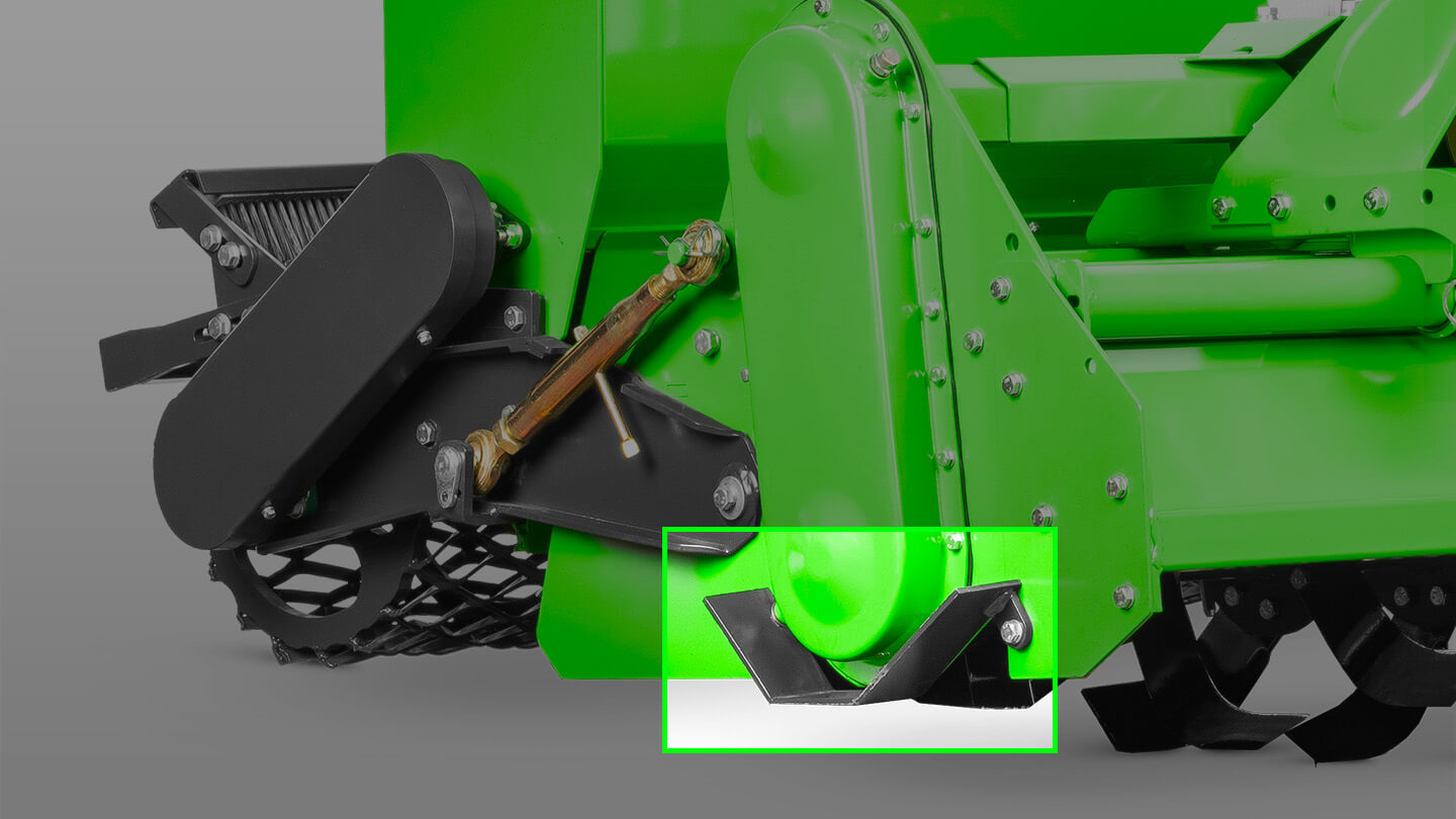 Стоунбурьер с бункером и катком Flagman | Флагман SB145B (1,45 м) 0