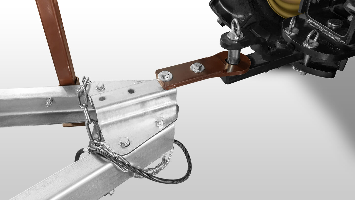 Прицеп Flagman | Флагман ПТТ — 0,5-0,7 с ПТС к мини-трактору (универсальный) 1