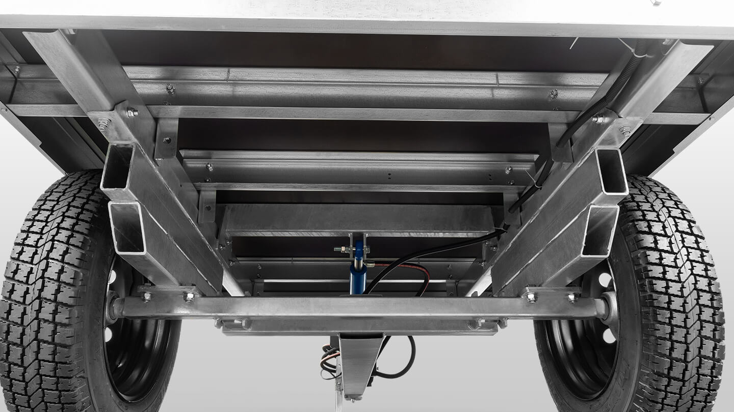 Прицеп Flagman | Флагман C/ПТТ — 1,5 с ПСМ к трактору (самосвальный) 0