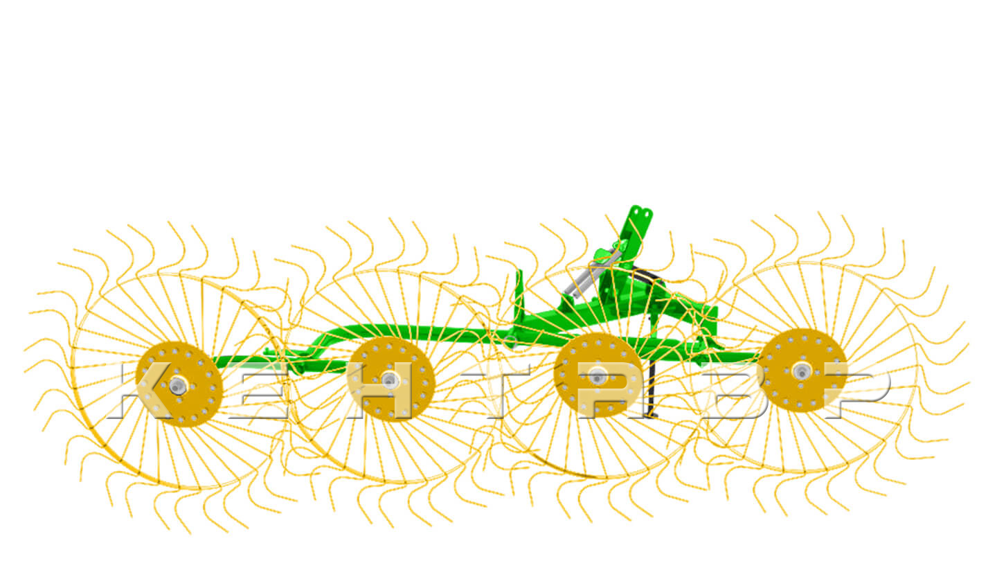 Грабли-сеноворошилки Flagman | Флагман RR-04