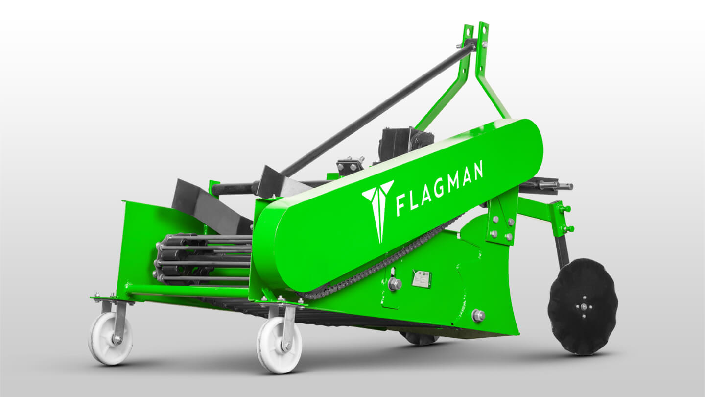 Картофелекопалка транспортерная Flagman | Флагман 3-540/4U-1 со смещением с дисками 0