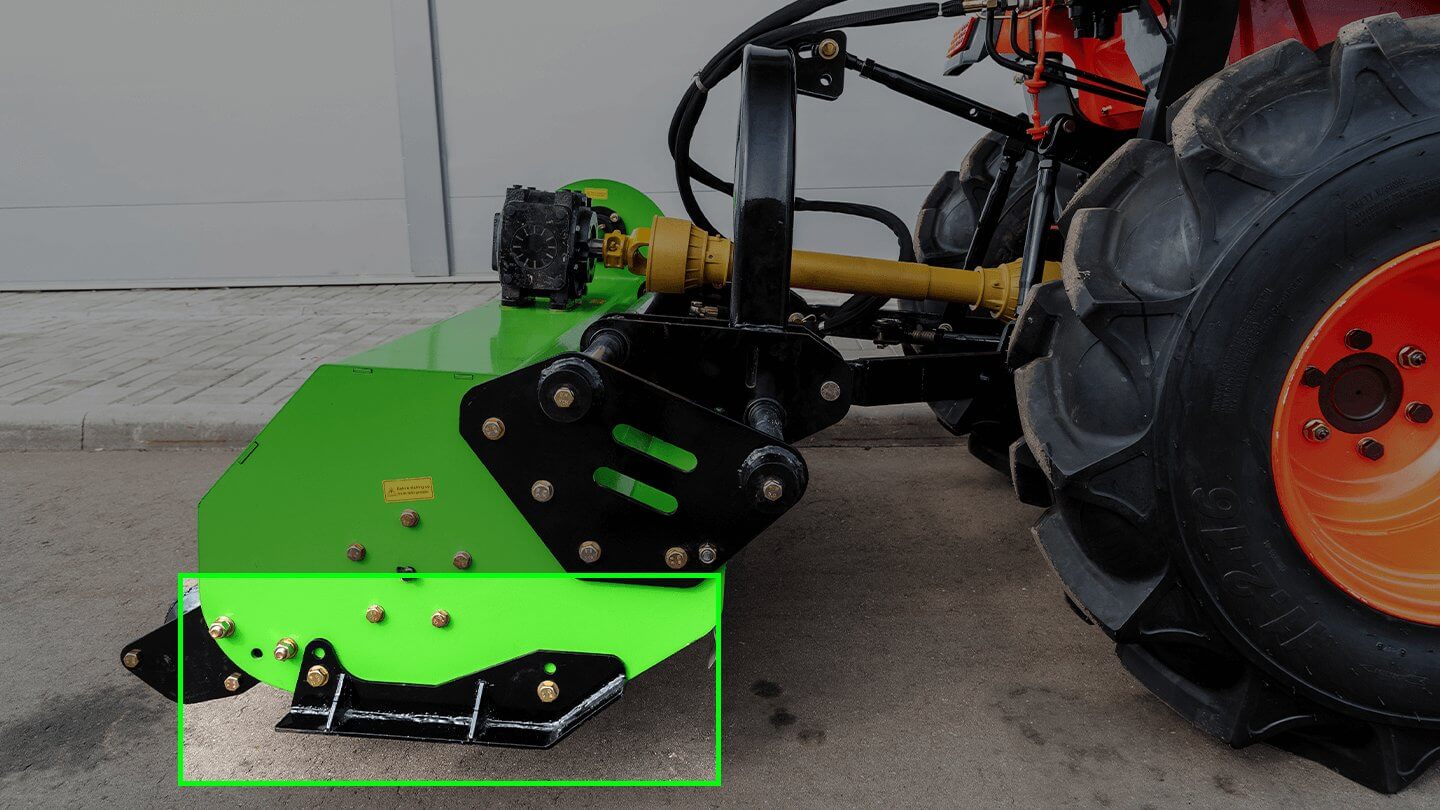 Косилка-измельчитель молотковая с гидравлическим смещением (Мульчер) Flagman | Флагман MG (1,4 м) 0