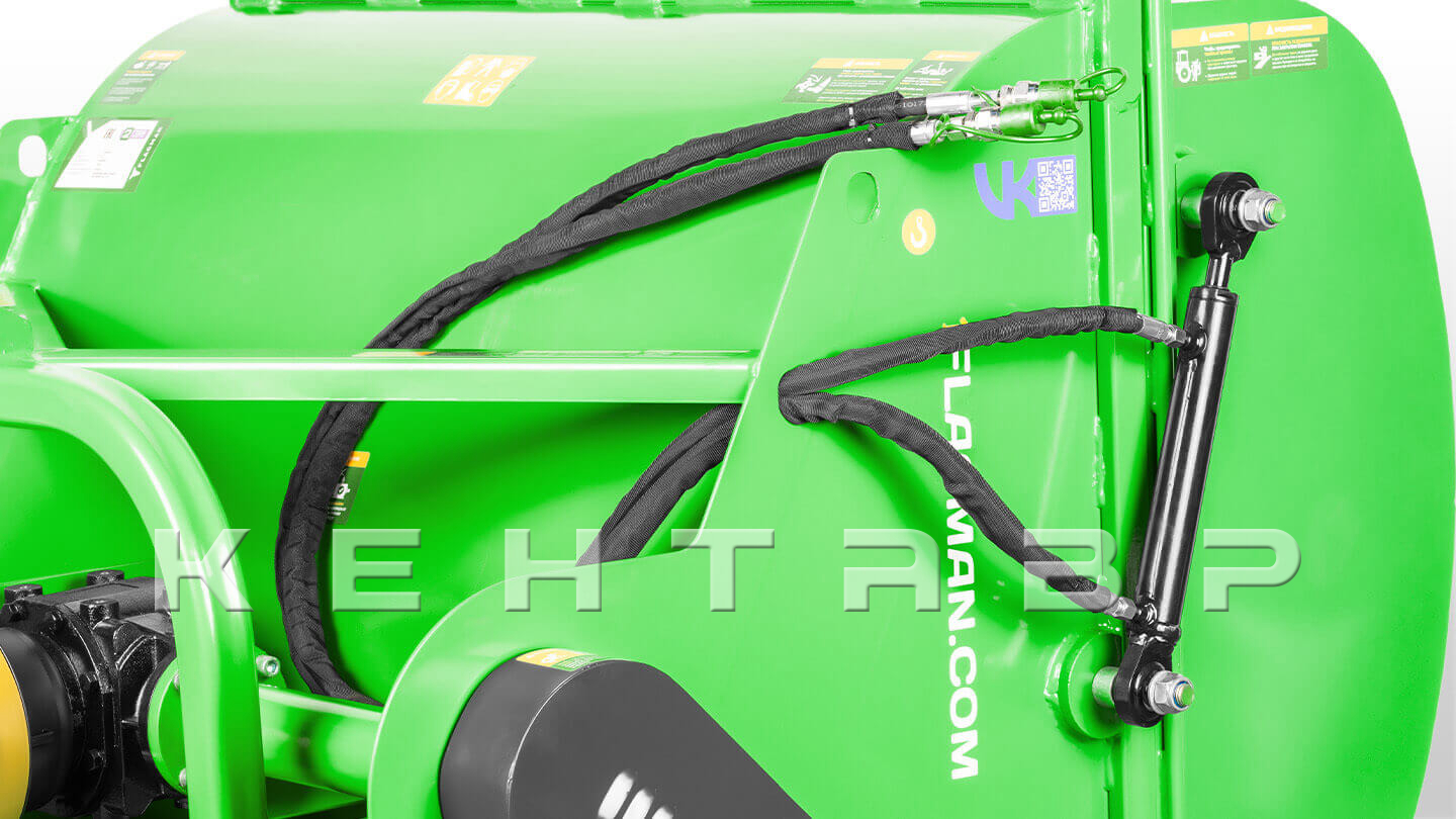 Косилка-измельчитель молотковая с мусоросборником (Мульчер) Flagman | Флагман MG (1,2 м)