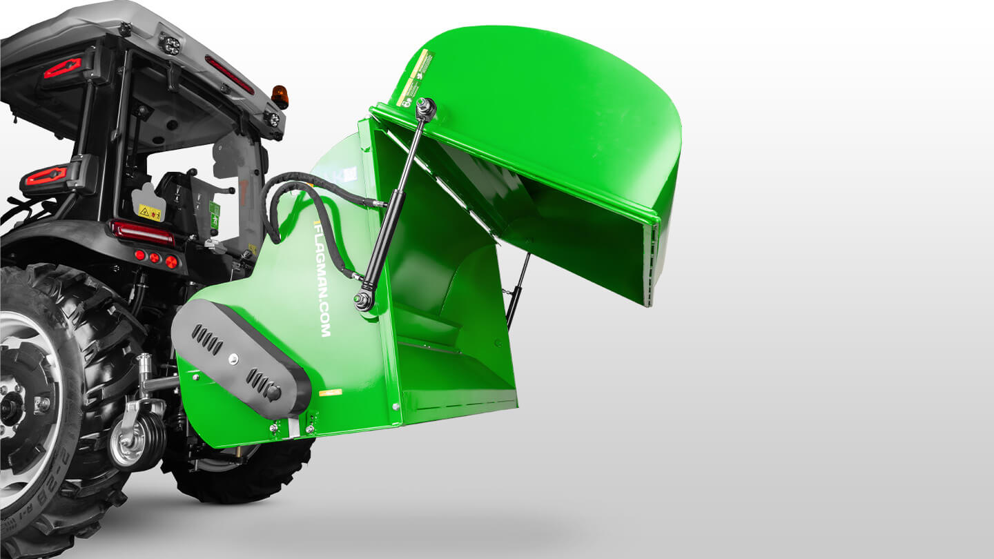 Косилка-измельчитель молотковая с мусоросборником (Мульчер) Flagman | Флагман MG (1,2 м) 0