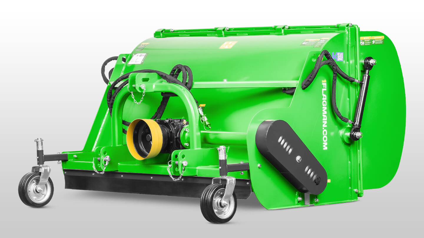 Косилка-измельчитель молотковая с мусоросборником (Мульчер) Flagman | Флагман MG (1,6 м) 0