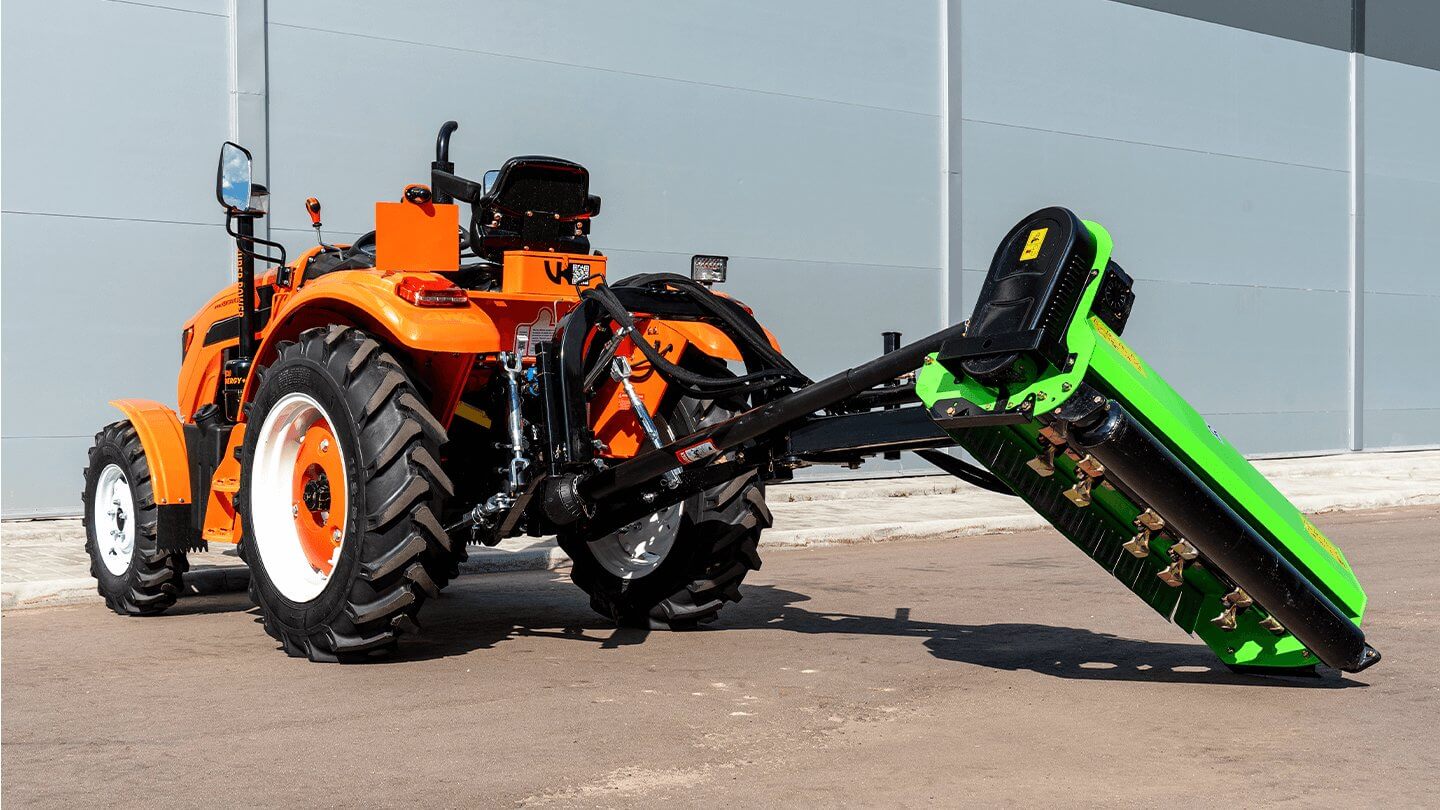 Косилка-измельчитель молотковая с гидр. манипулятором (Мульчер) Flagman | Флагман MGM (1,4) 1