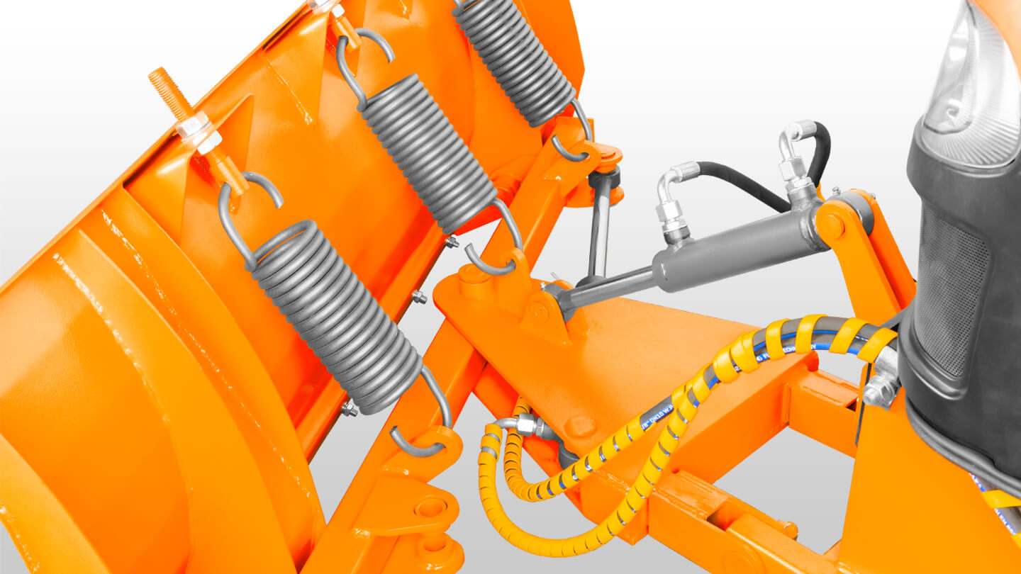 Отвал Flagman | Флагман к трактору Кентавр MASTER Т-444 9+3/HTS с пружинными ам. и гидропов. (1,6 м) 1