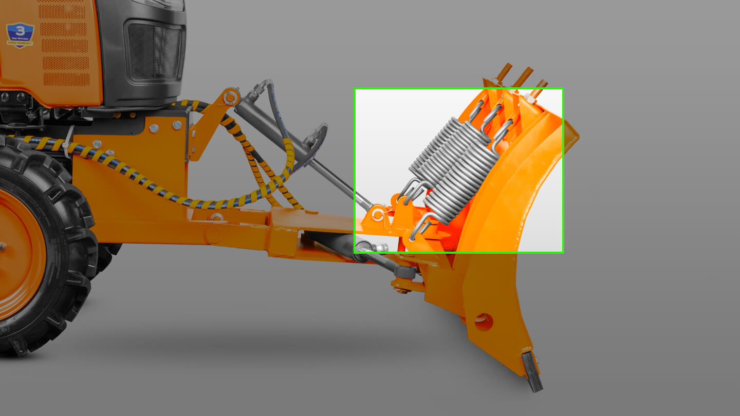 Отвал Flagman | Флагман к трактору Кентавр MASTER Т-444 9+3/HTS с пружинными ам. и гидропов. (1,6 м) 0