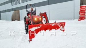 Отвал Flagman | Флагман 03 FP к фронтальному погрузчику с пружинными амор. и гидроповоротом (1,6 м)