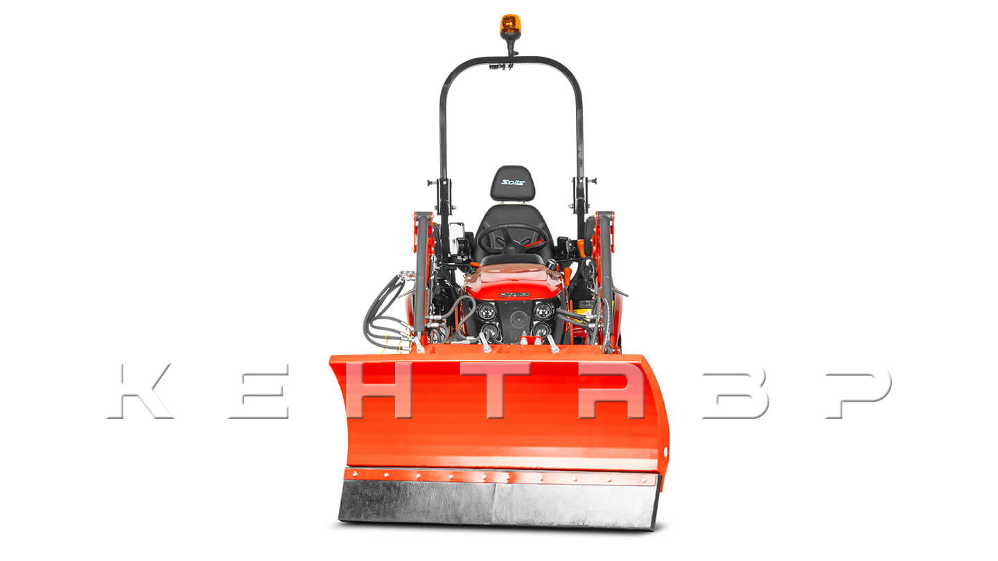 Отвал Flagman | Флагман 03 FP к фронтальному погрузчику с пружинными амор. и гидроповоротом (1,6 м)