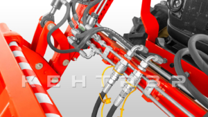 Отвал Flagman | Флагман 03 FP к фронтальному погрузчику с пружинными амор. и гидроповоротом (1,6 м)