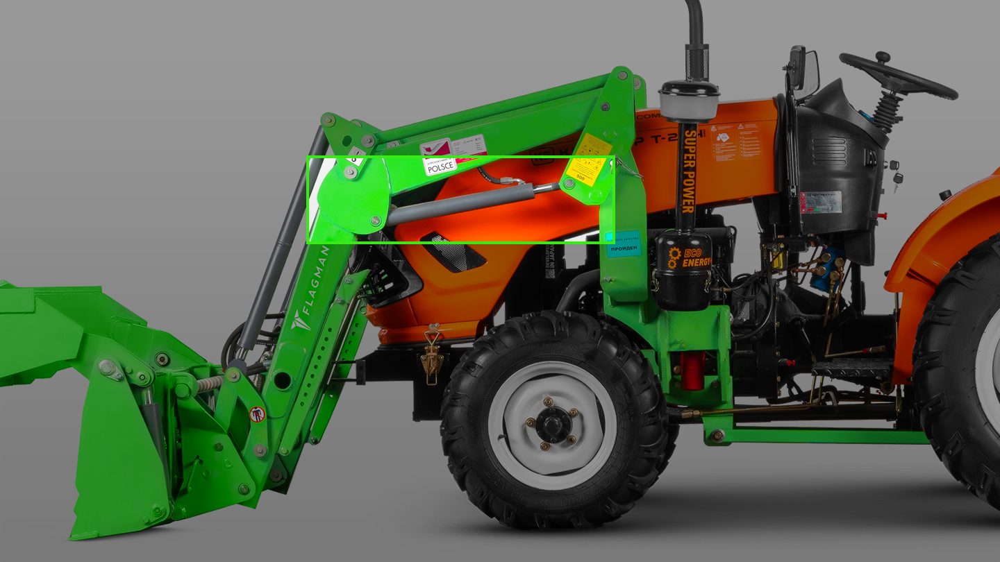 Фронтальный погрузчик Flagman | Флагман PRO Кентавр Т-244/254 PRO-500 (челюстной) 0