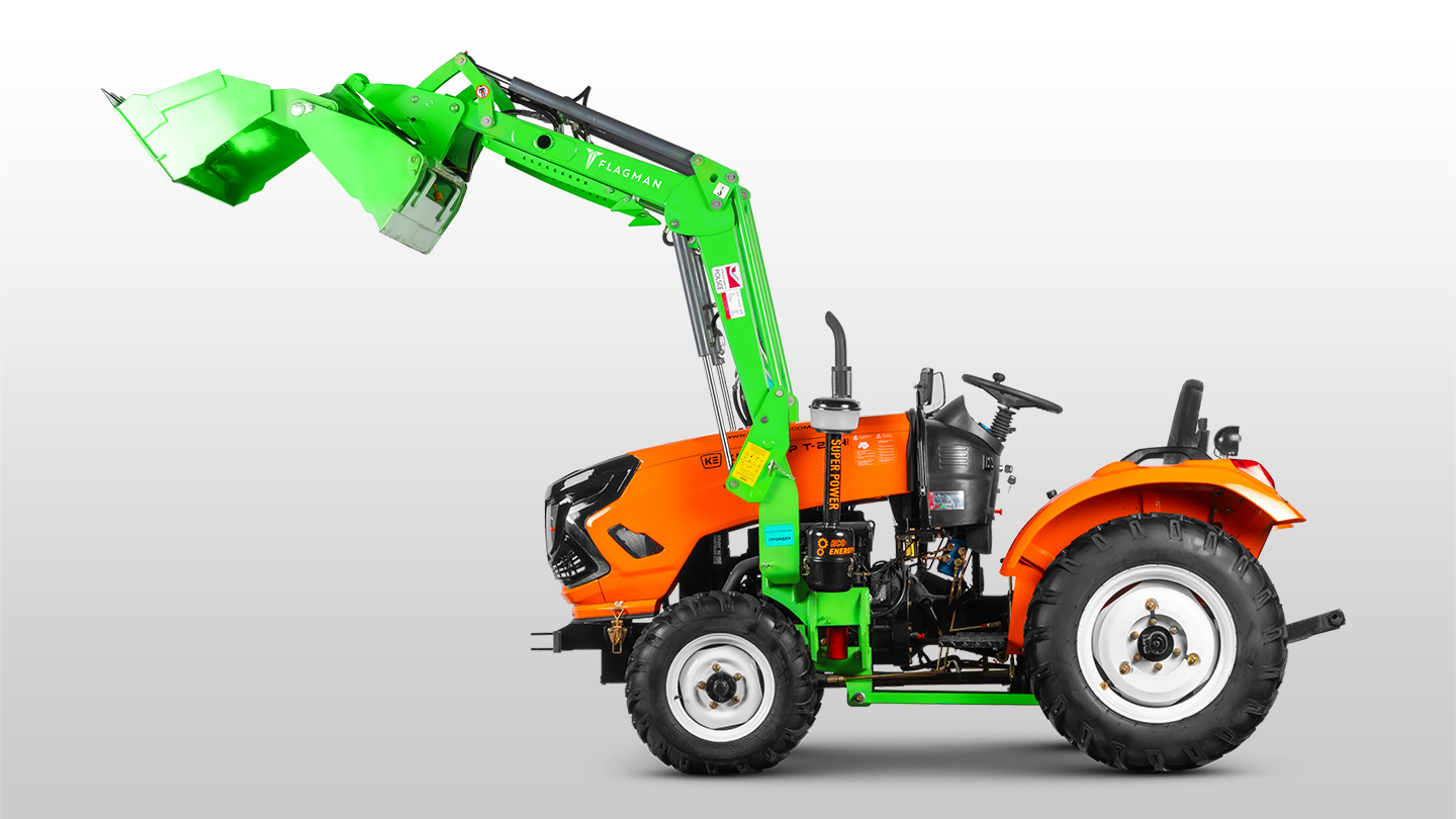Фронтальный погрузчик Flagman | Флагман PRO Кентавр Т-244/254 PRO-500 (челюстной) 0