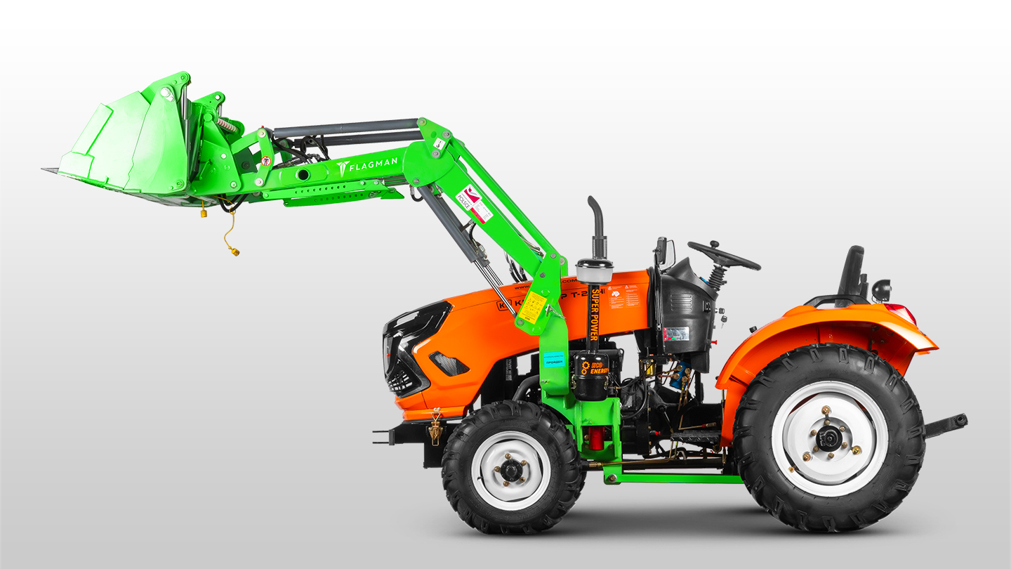 Фронтальный погрузчик Flagman | Флагман PRO Кентавр Т-244/254 PRO-500 (челюстной) 0