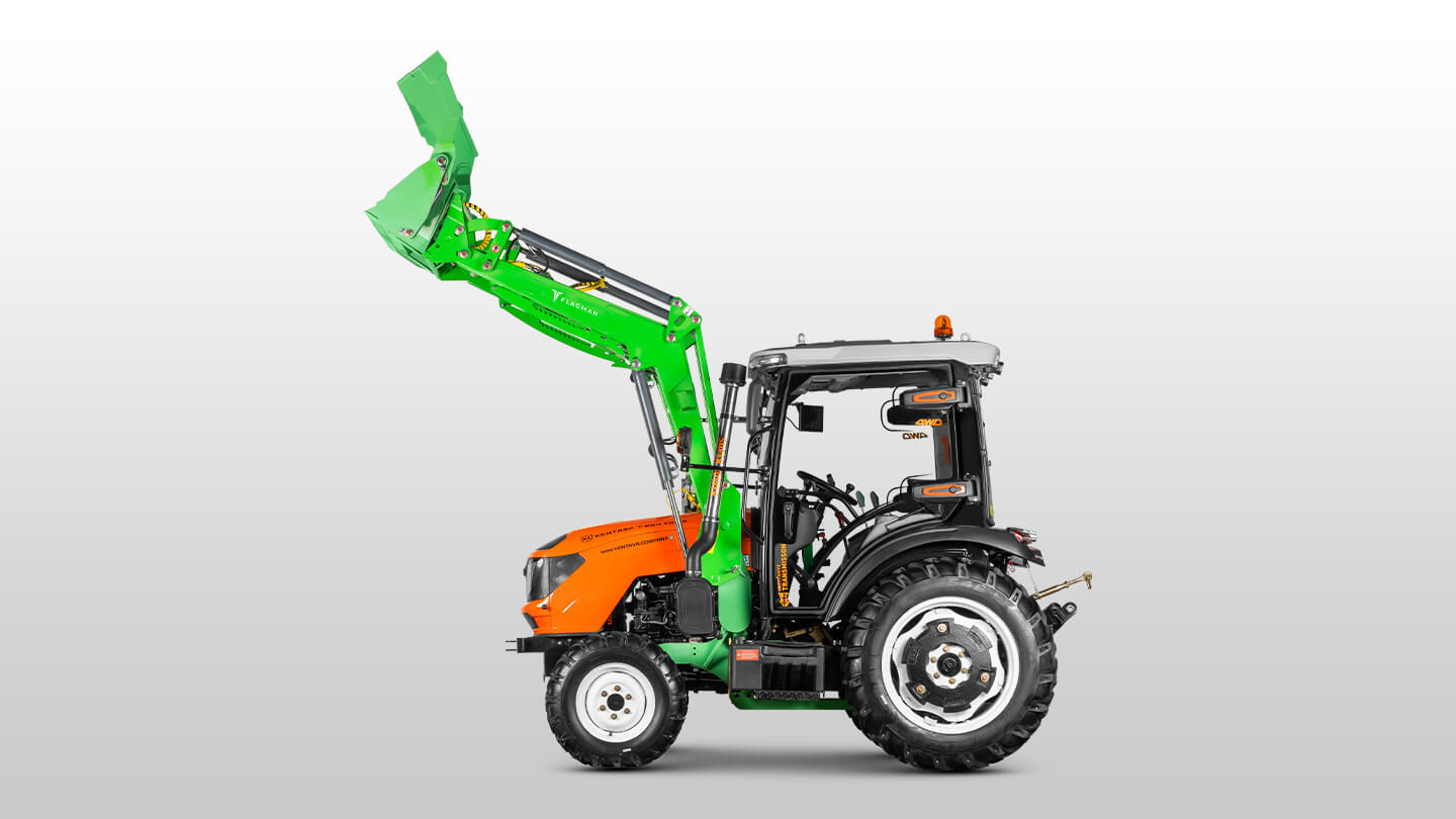 Фронтальный погрузчик Flagman | Флагман PRO Кентавр Т-654 G2 PRO-500 (челюстной c джойстиком) 0