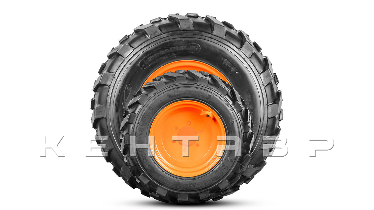 Комплект резины с дисками Industrial для Кентавр KA Т-444 9.5-12 / 10.8-20