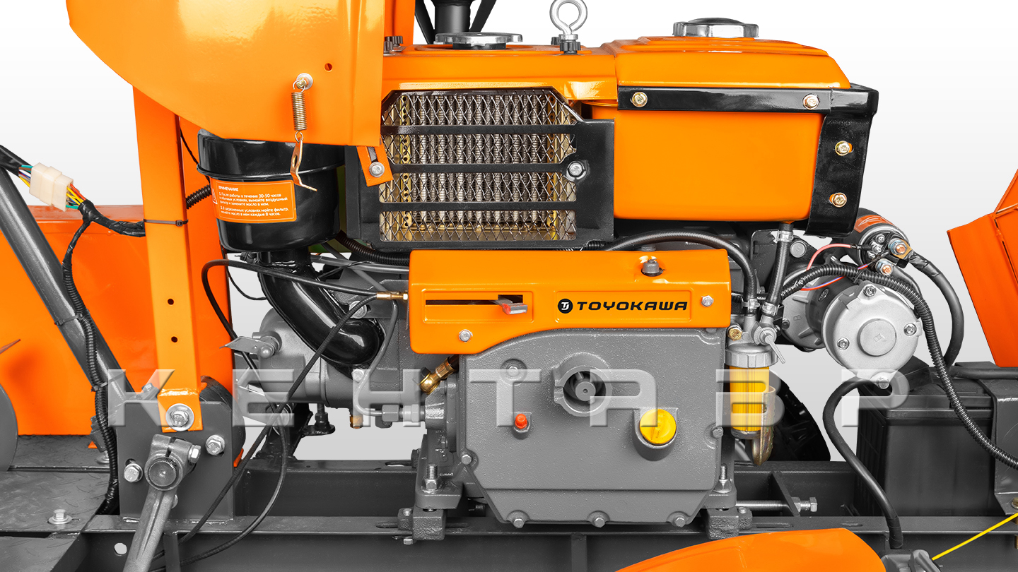 Минитрактор Кентавр Т-5 LITE 6+2 (Toyokawa) STD agri 5,00-12 / 6,50-16 + (фреза/плуг)