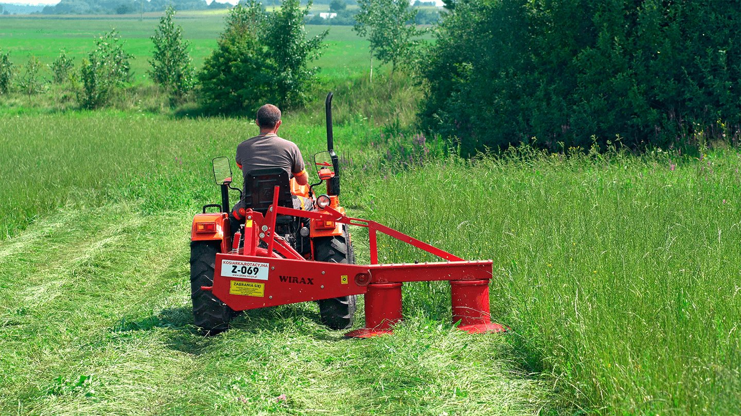 Косилка роторная Wirax | Виракс Z-069/3 (1,35 м на короткой ноге) 0