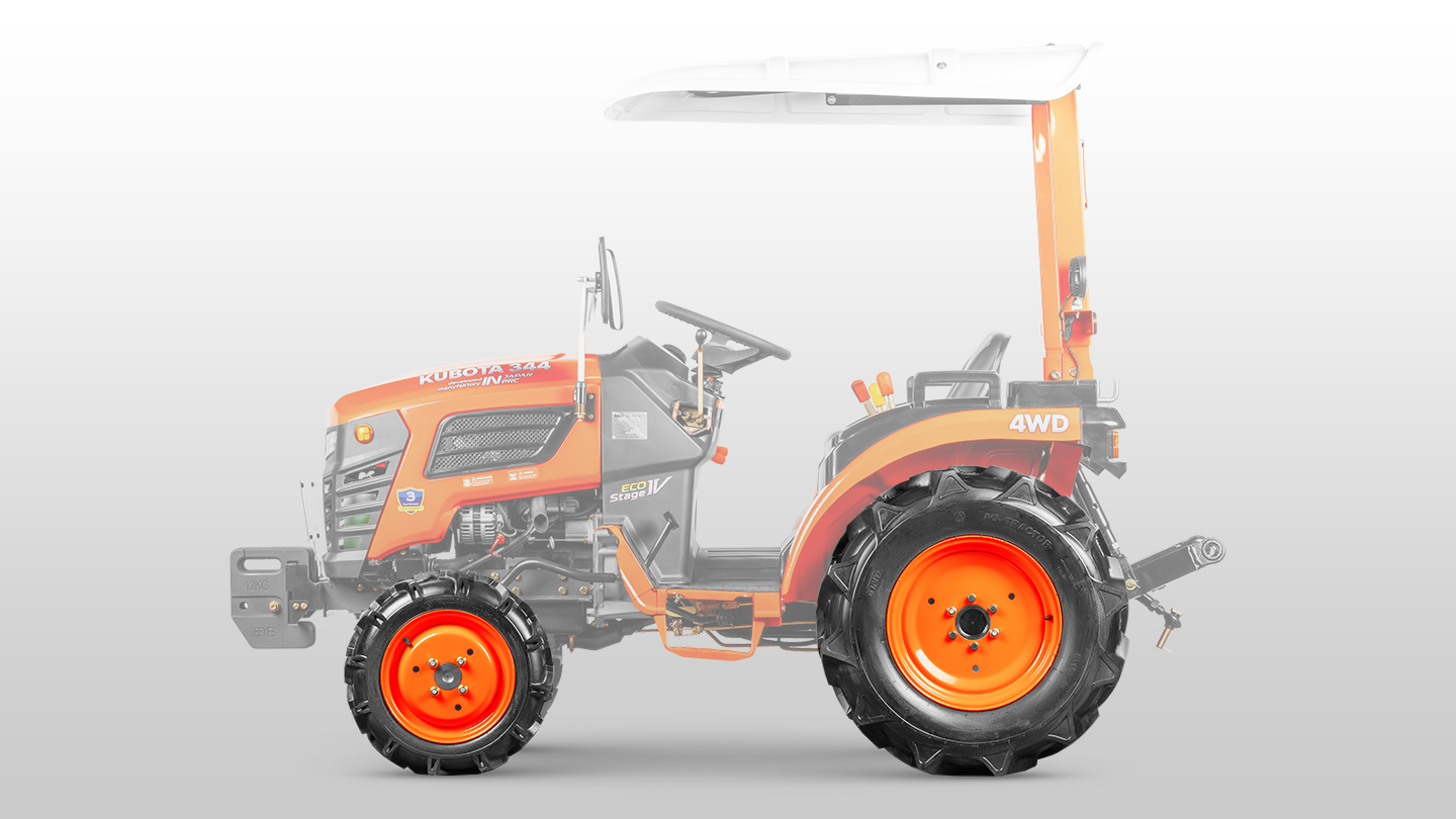 Трактор Кентавр Т-344 MASTER 9+3 (Perkins) STD agri 6,00-12 / 9,5-16 (с ПСМ) 0