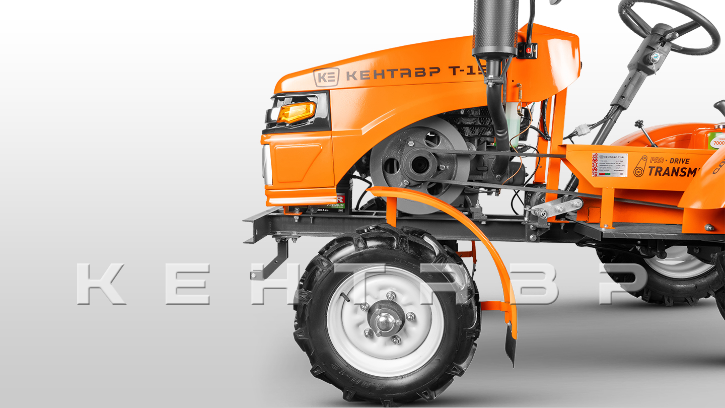 Минитрактор Кентавр Т-5 LITE 6+2 (Toyokawa) STD agri 5,00-12 / 6,50-16 + (фреза/плуг)
