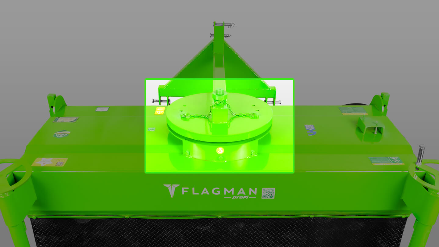 Щётка подметальная с бункером Flagman | Флагман PRO (1,65) 0